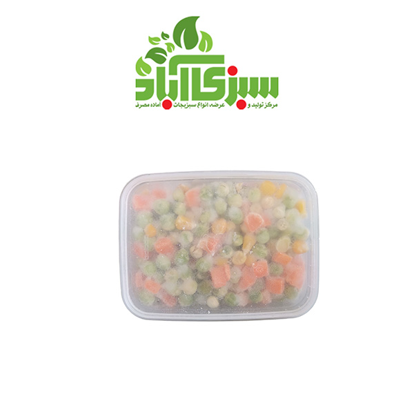 مخلوط سبزيجات متوسط